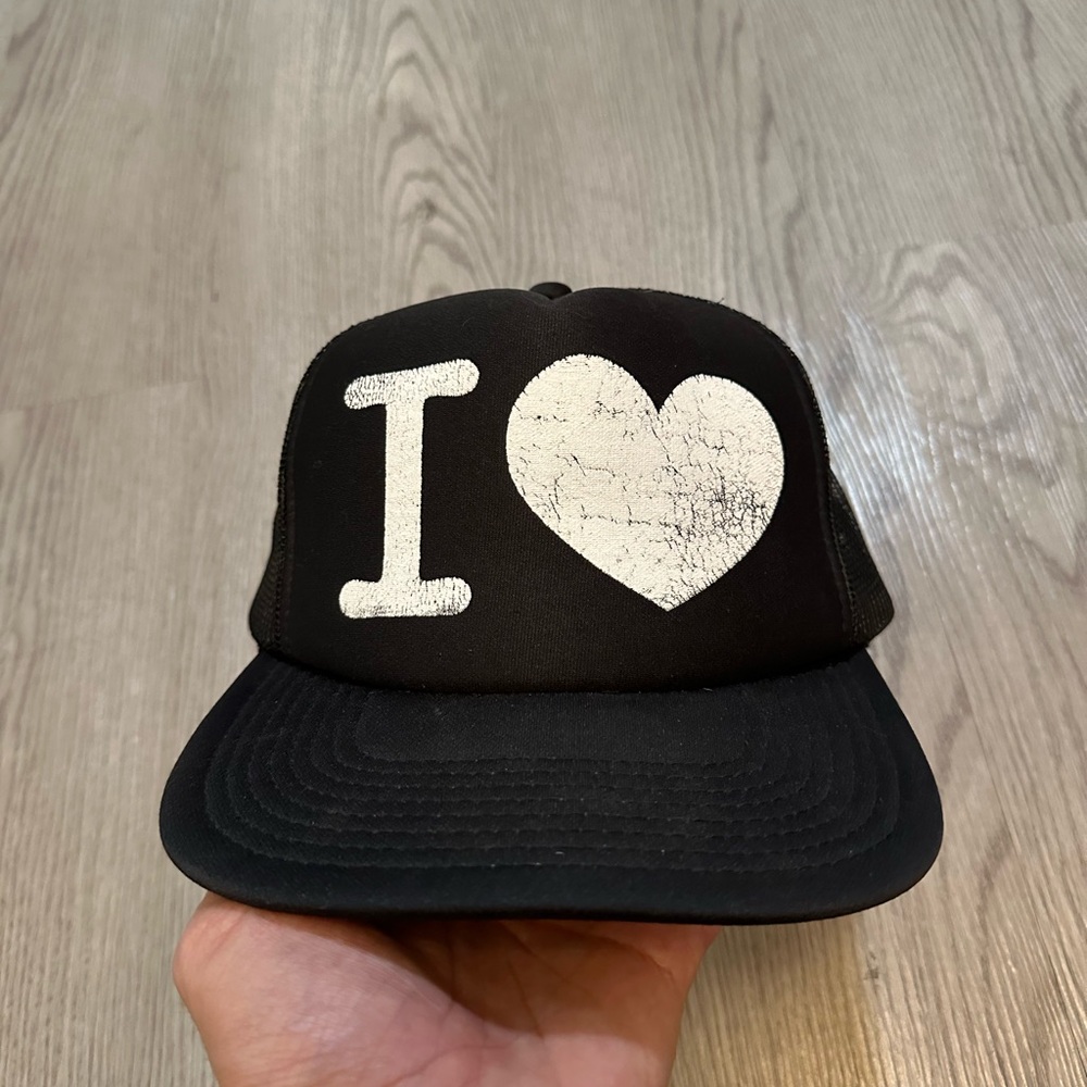 Basketcase Gallery I Heart Trucker Hat
